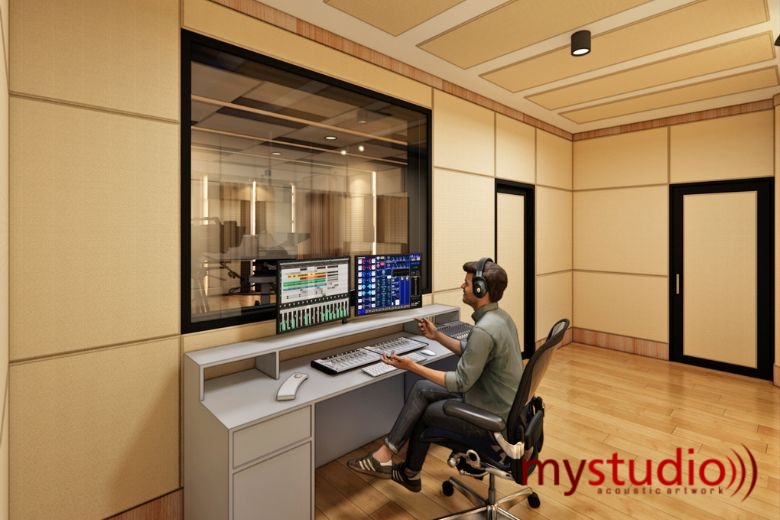 Control Room Studio 1 Universitas Maranatha Bandung | Jasa Pembuatan Ruang Control